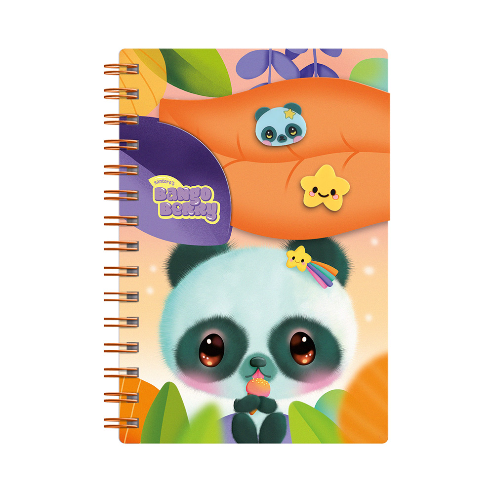 245781-EC Notes spiralni Bangoberry Pally Panda 200 stranica 15x20.4 P6