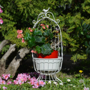 STALAK ZA TEGLU DEKORATIVNI METALNI KAVEZ 24,5x9 CM