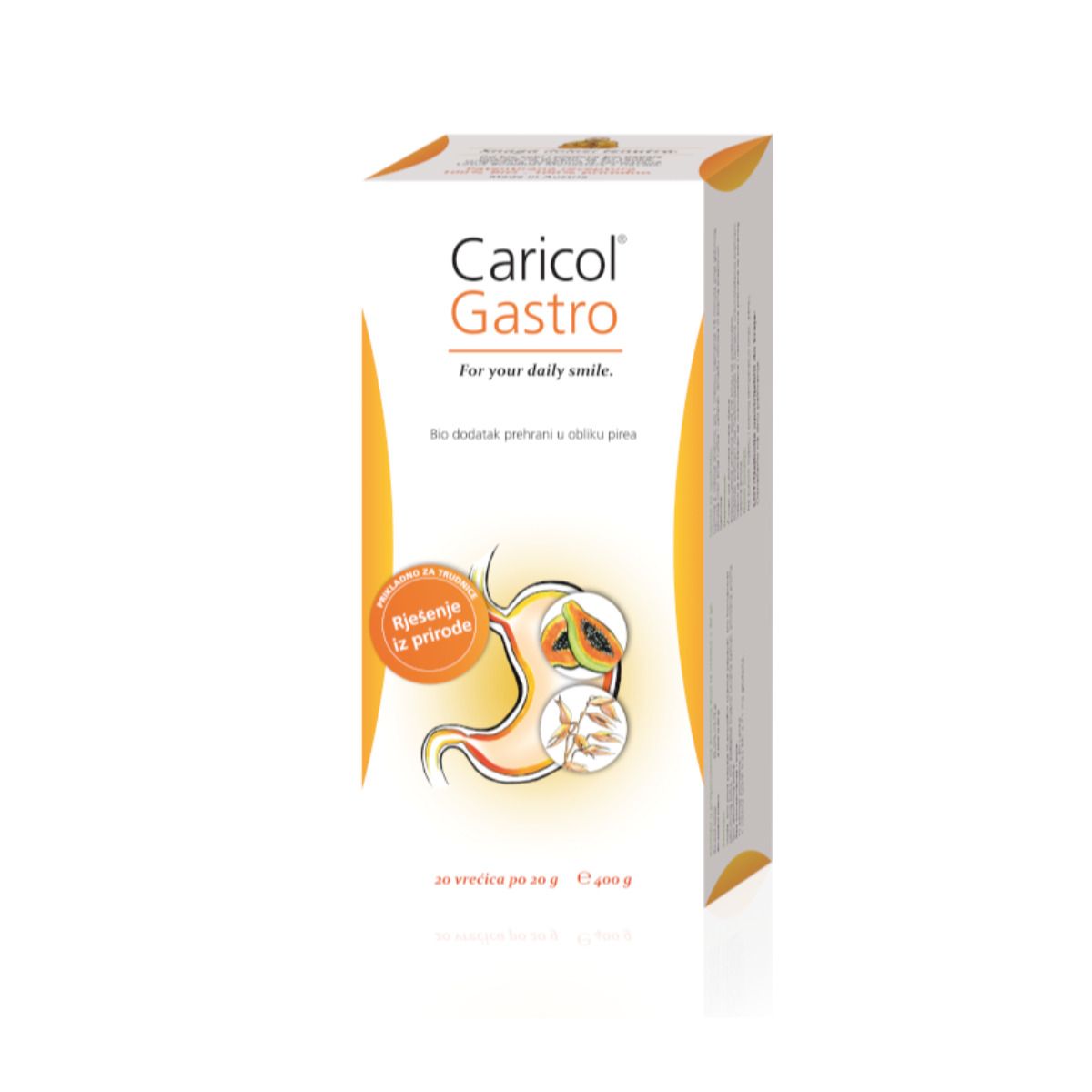 00300 AllergoSan Caricol Gastro, 20 vrećica x 20 g