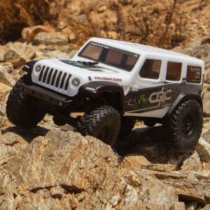 Axial SCX24 Jeep Wrangler JLU CRC 2019 V2 1:24 4WD RTR žuti