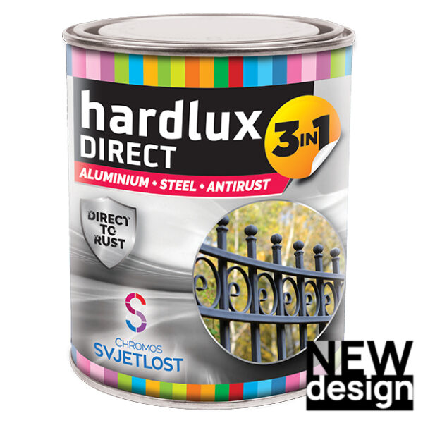 Boja za metal CHROMOS SVJETLOST HARDLUX 3U1