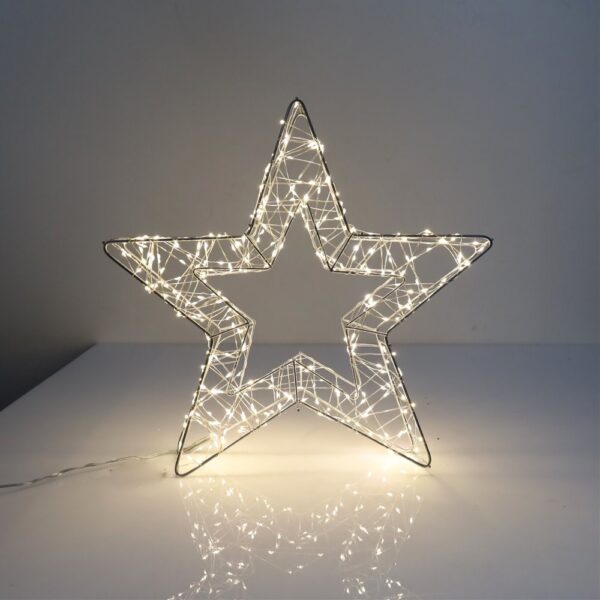 LMP9 LED lampice zvijezda 360L/38x5,5xh36cm 3D WW IP44