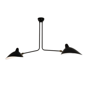 Stropna svjetiljka S13-2 Crna